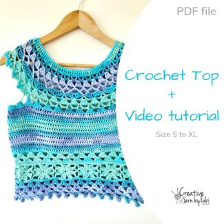 topdown crochet pattern