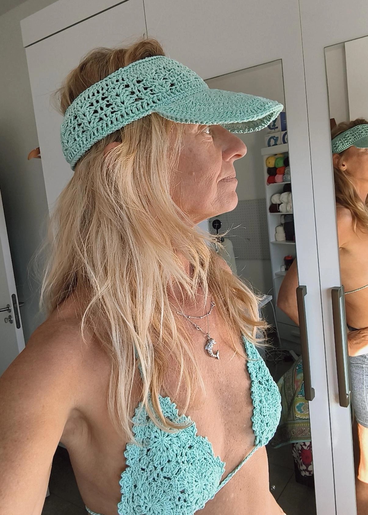 Crochet Beach Hat Pattern PDF