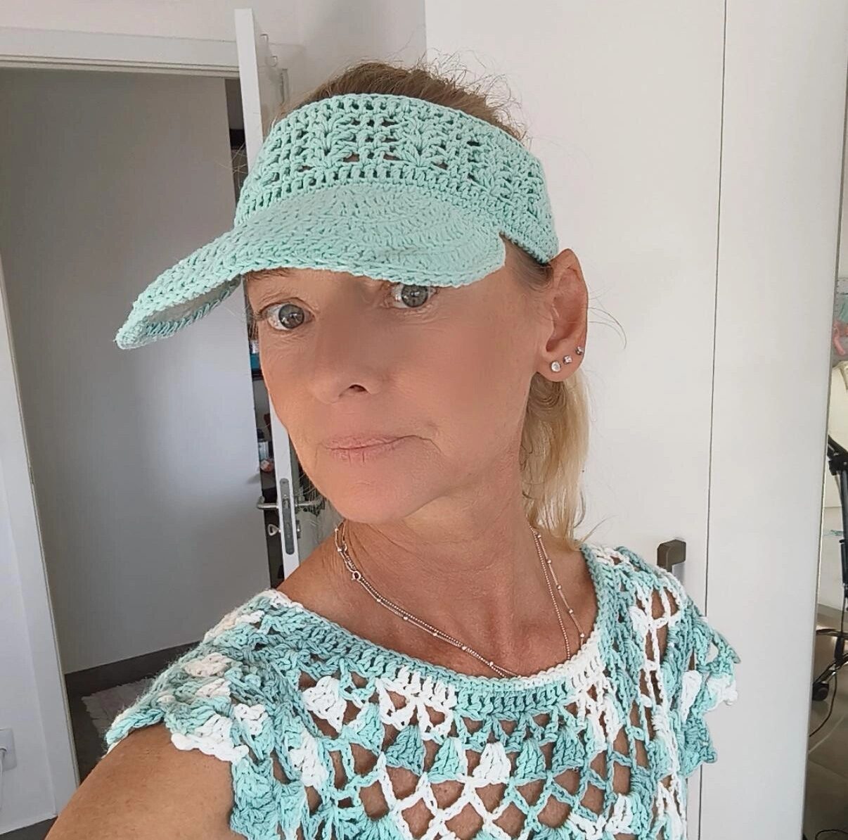 Crochet Beach Hat Pattern PDF