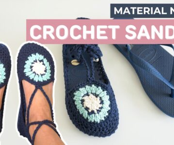 Shop the Supplies for My Crochet Havaianas Shoes